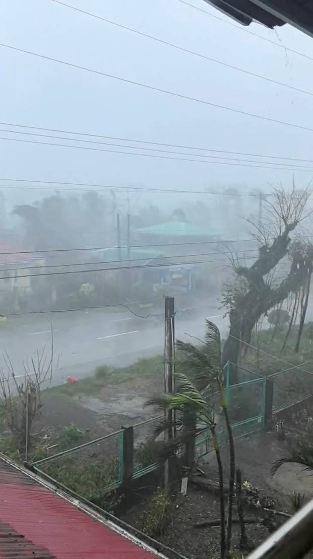 Typhoon Ofel makes landfall in Cagayan