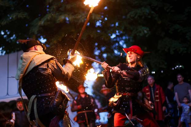 Donja Stubica: Borbe vatrom na Tahijevom viteškom turniru