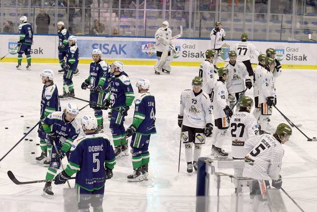 Sisak: Peta utakmica poluifinala Alpske lige KHL Sisak - HC Mefrano