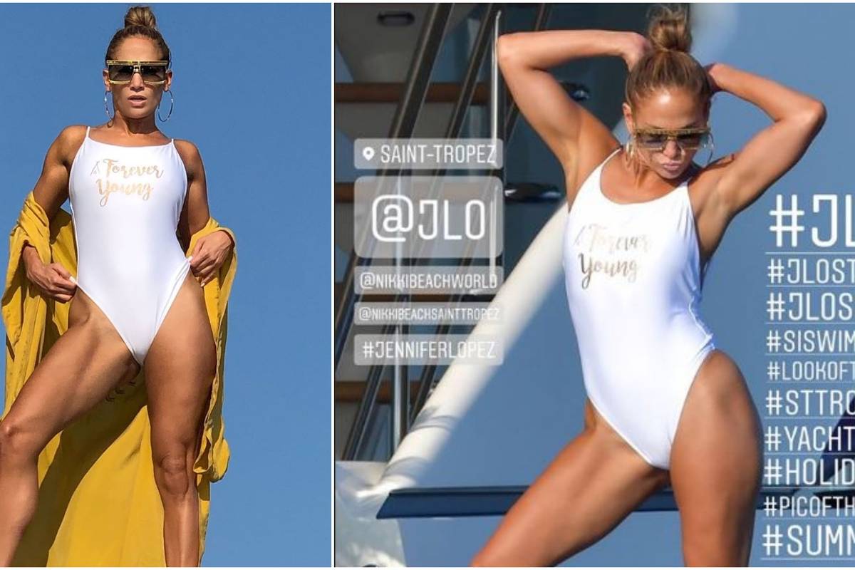Zauvijek mlada: J.Lo pokazala mišićave noge u St. Tropezu...