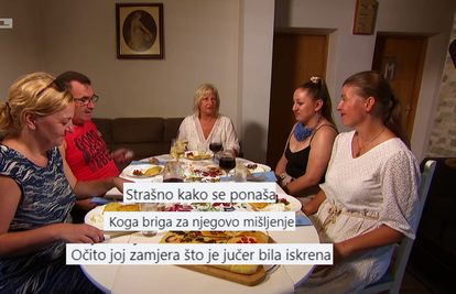 Gledatelji napali Gordana zbog ponašanja na večeri: 'Zamjera joj što je bila iskrena, strašno...'