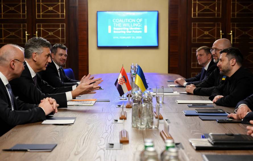 Plenković iz Kijeva: Hrvatska može dugoročno opskrbljivati Mađarsku i Slovačku naftom