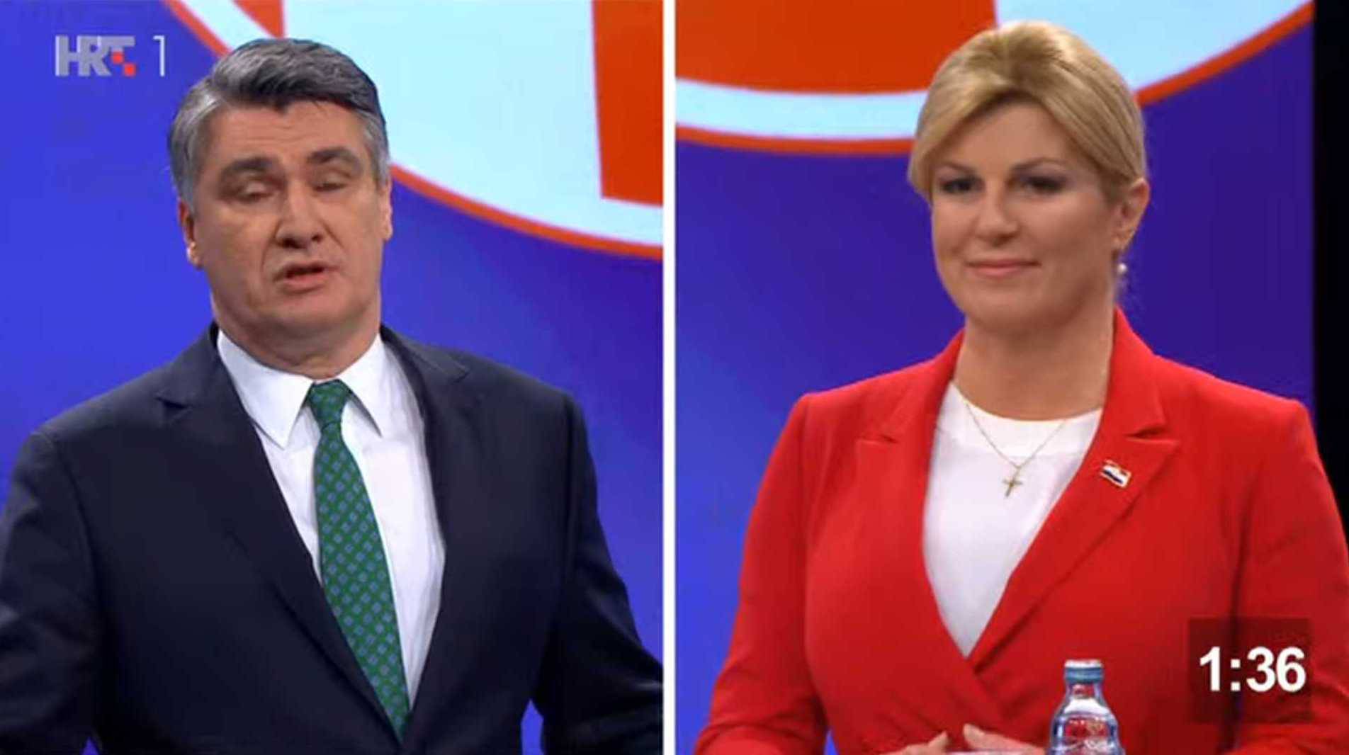 'Crvena' Kolinda nije mijenjala odjeću, Zoran u zelenoj kravati