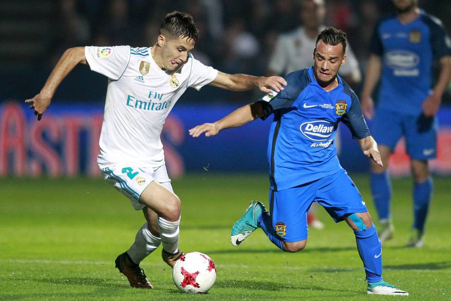 CF FUENLABRADA v REAL MADRID. LA COPA 2017/2018.