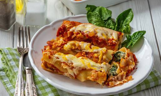 Ukusni cannelloni sa špinatom i ricottom idealni su za večeru