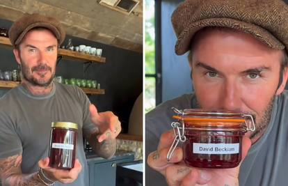 Šljivica po šljivica i evo slatka Beckhamova marmeladica!