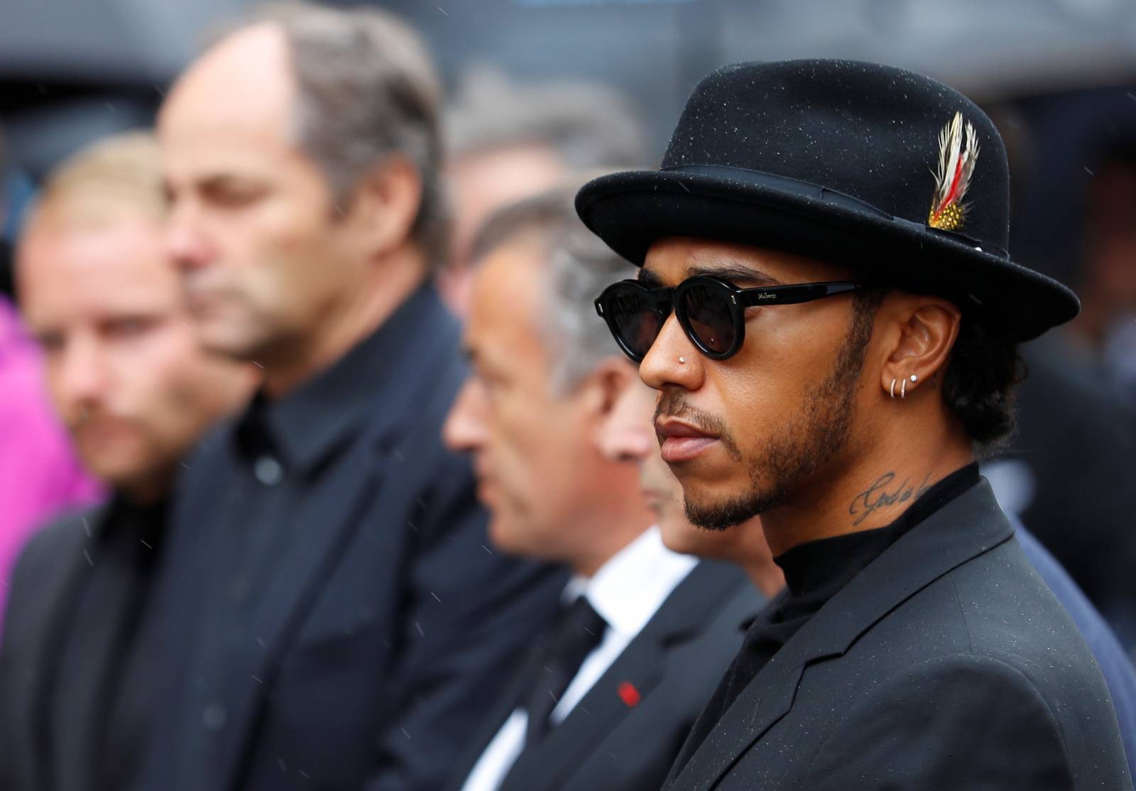 Niki Lauda's funeral ceremony at St Stephen's cathedral in Vienna