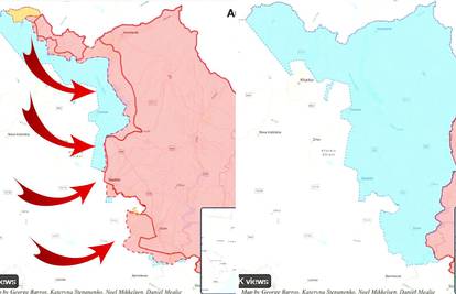 Pogledajte kakav su komad teritorija Ukrajinci osvojili u protuofenzivi. Rusi su pobjegli