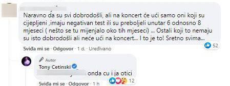 Proglasili ga licemjerom, a Tony tvrdi: 'Napustit ću koncert, ali ne mogu sve sam! Izborite se...'