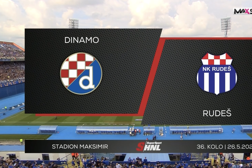 Sažetak utakmice Dinamo-Rudeš