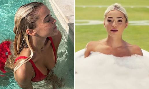 FOTO Ameri&ccaron;ka gimnasti&ccaron;arka gola u kadi na centru igrali&scaron;ta! &Scaron;to je pri&ccaron;ala, manje je bitno...