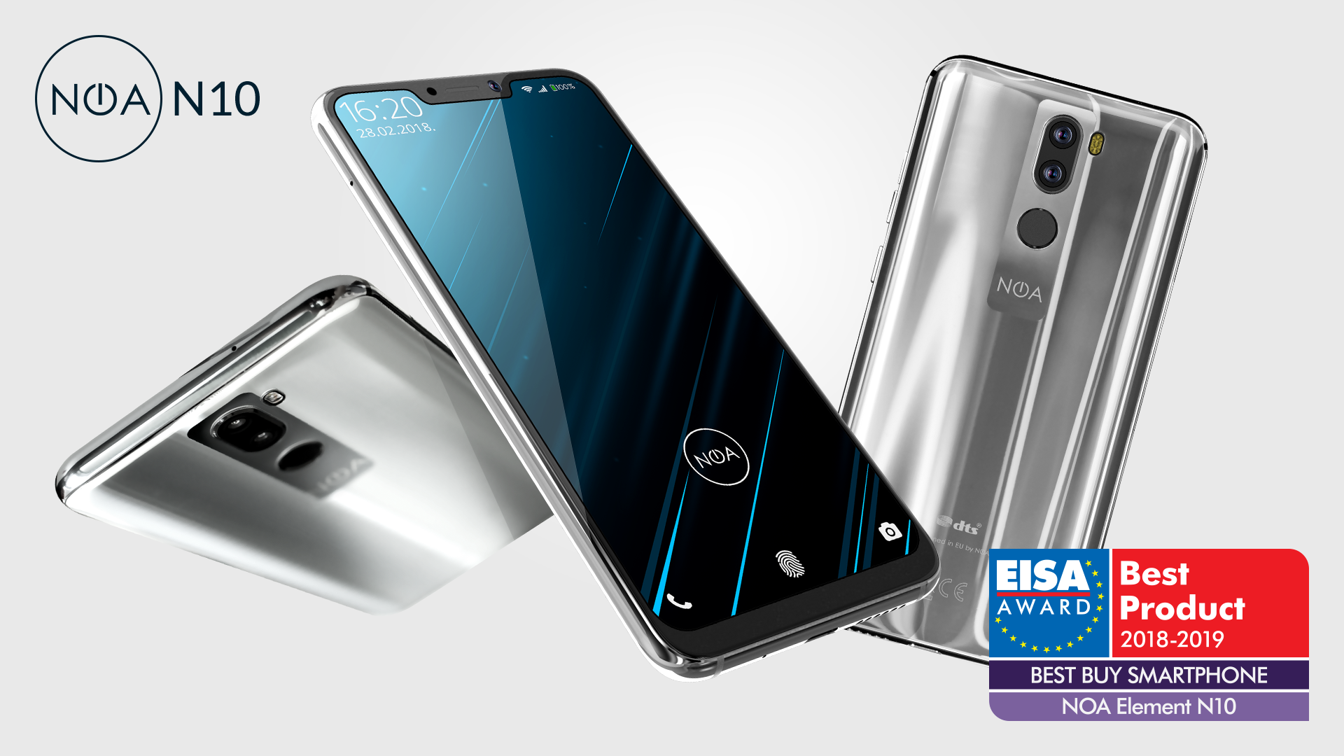 Best Buy Smartphone: Mobitel NOA N10 dobio nagradu EISA