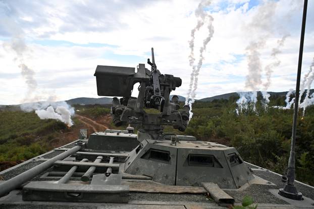 FOTO Hrvatska vojska i na zemlji, zraku, moru. Pogledajte spektakularnu vojnu vježbu