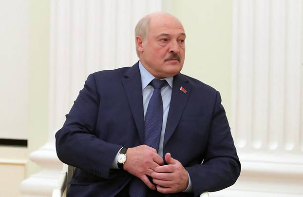Russian President Vladimir Putin meets with Belarusian President Alexander Lukashenko in Moscow