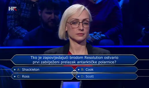 Ana u 'Milijunašu' riskirala na 12. pitanju i izgubila 10.000€, znate li vi koji je točan odgovor?
