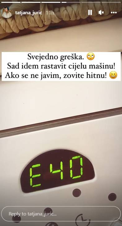 Tatjana Jurić i subotnje muke: 'Ako se ne javim, zovite hitnu!'