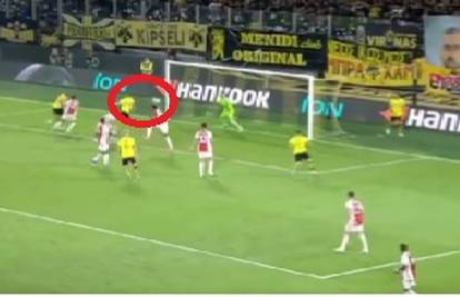 VIDEO Domagoj Vida zabio za bod AEK-a protiv Ajaxa u Grčkoj