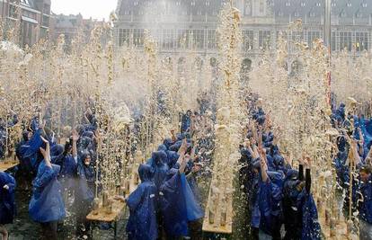 Belgijski studenti postavili rekord 'Fontanom Mentos'