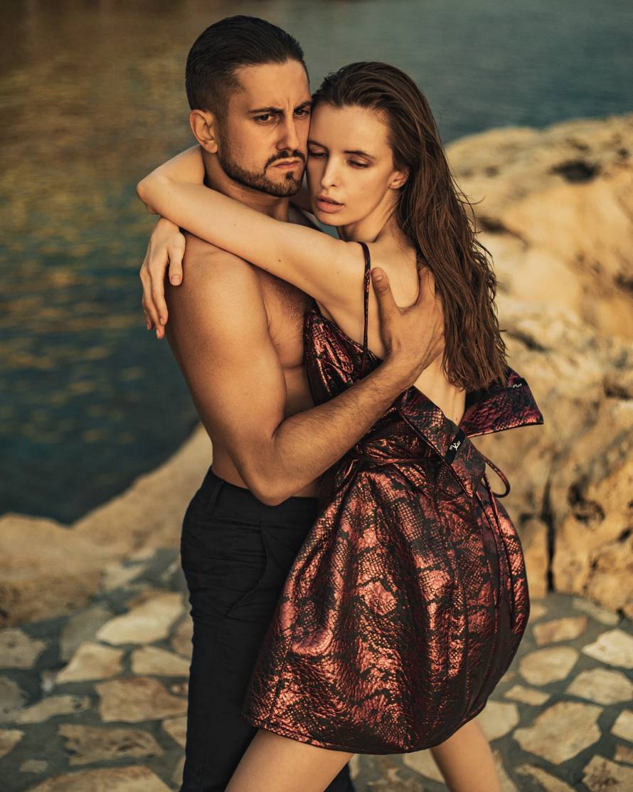 Najnovija kolekcija dizajnerice Jasmine Arnautović snimljena je pred zalazak sunca u Rovinju