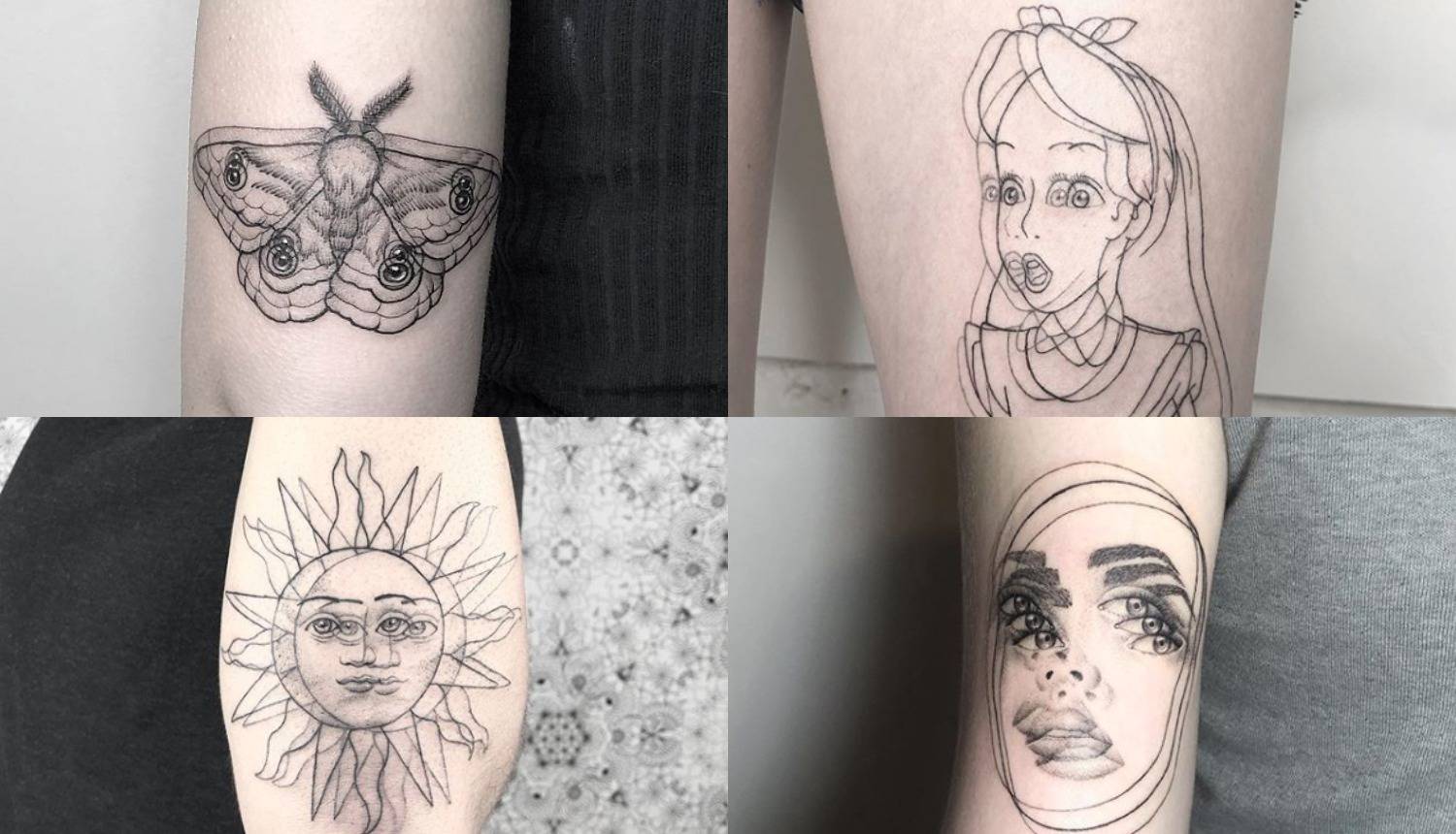 Tetovaže od kojih se vrti u glavi - umjetnica stvara optičke varke