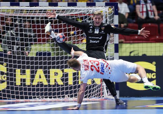 Susret Islanda i Hrvatske u drugom krugu EHF Europskog prvenstva