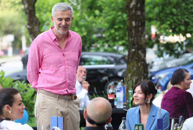 Zagreb: Doček izbornih rezultata u izbornom stožeru Marije Selak Raspudić