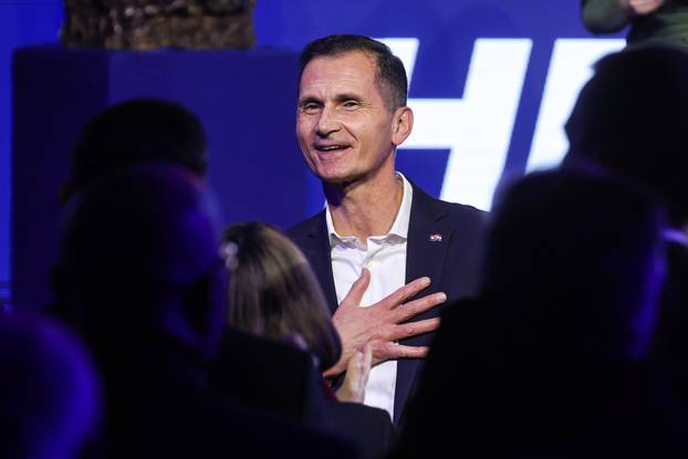 Predizborni skup Dragana Primorca u Zagrebu