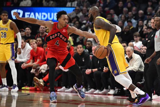 NBA: Los Angeles Lakers at Toronto Raptors