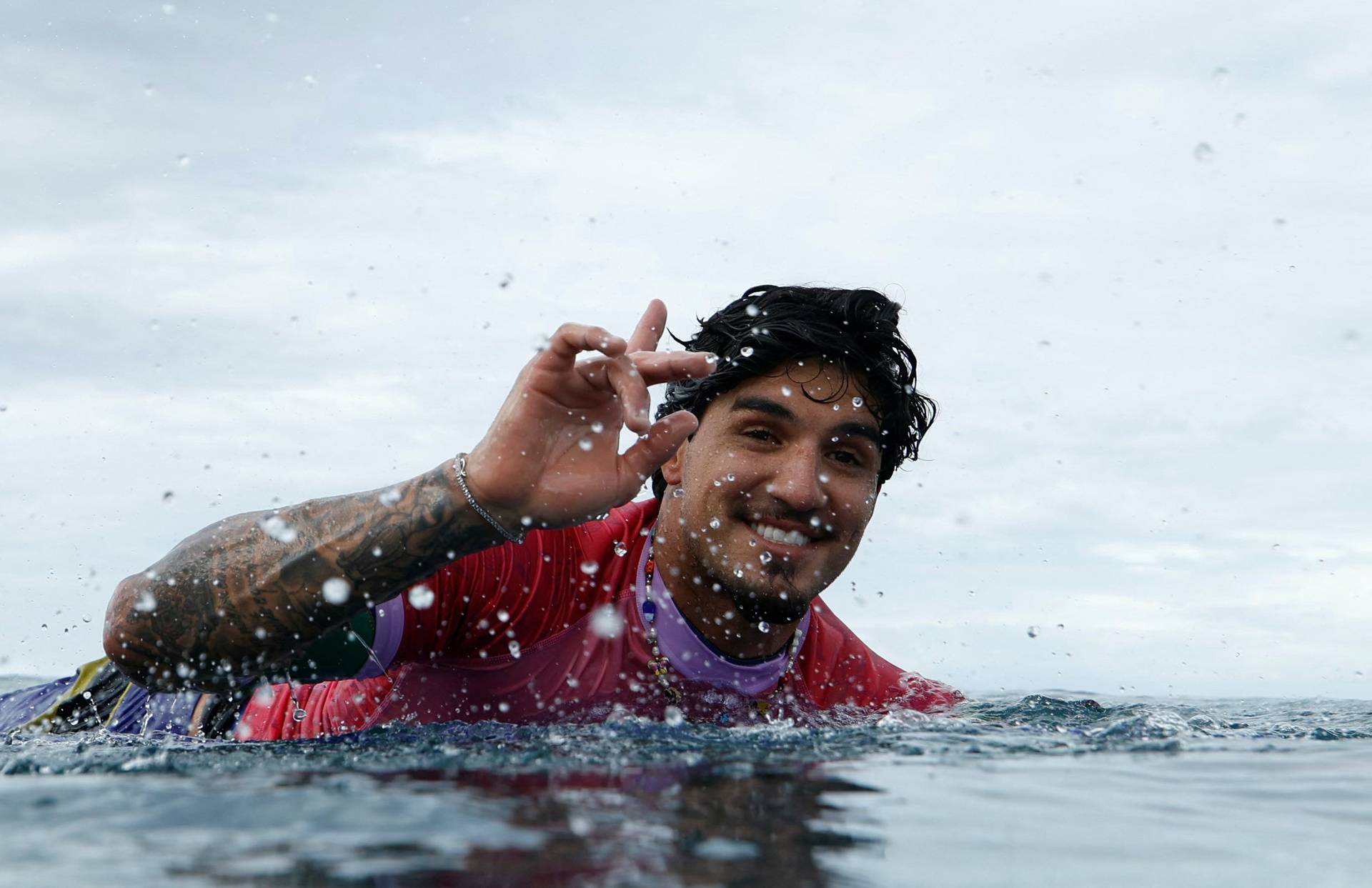 Surfing - Men's Round 3 - Heat 5