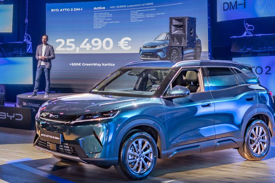 BYD je predstavio pet novih modela za hrvatsko tržište