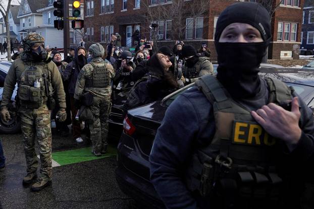 Aftermath of the fatal shooting of Renee Nicole Good, in Minneapolis