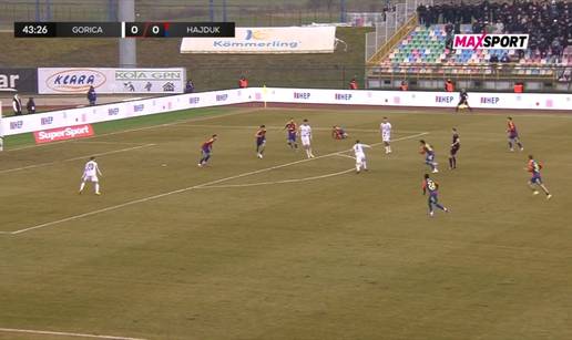 VIDEO Pogledajte gol Gorice za ru&scaron;enje Hajduka i obranu Livaje