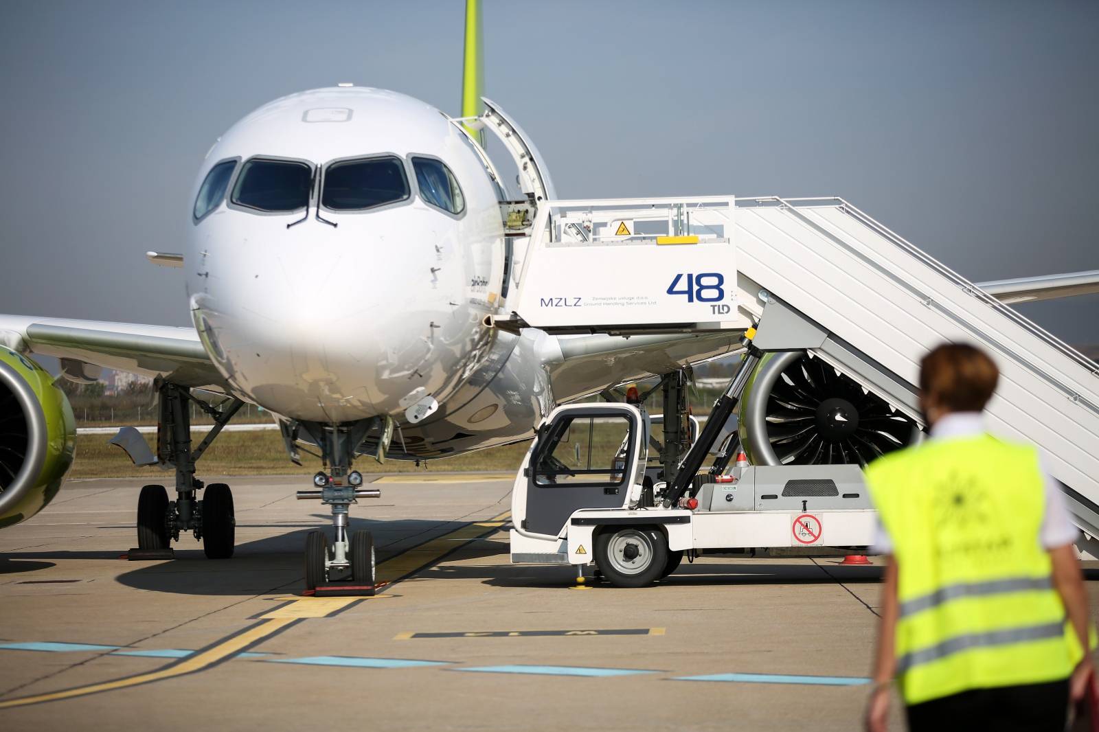 Zagreb: Prezentacija Airbusovog zrakoplova A220