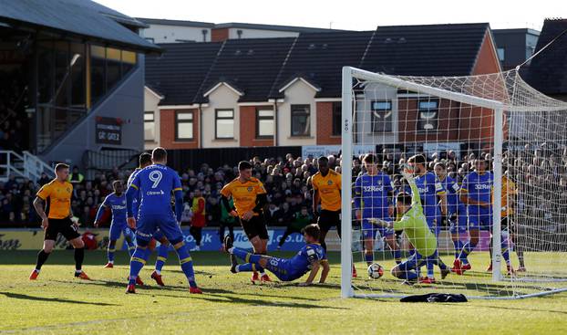 FA Cup Third Round - Newport County AFC vs Leeds United