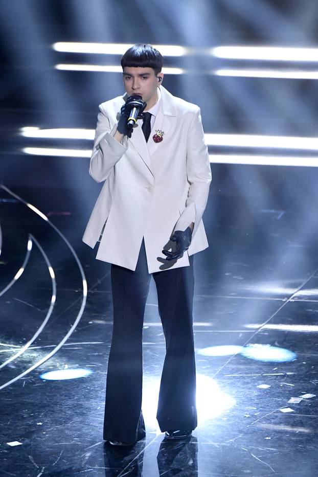 Sanremo, 73rd Italian Song Festival, Third Evening. The singers