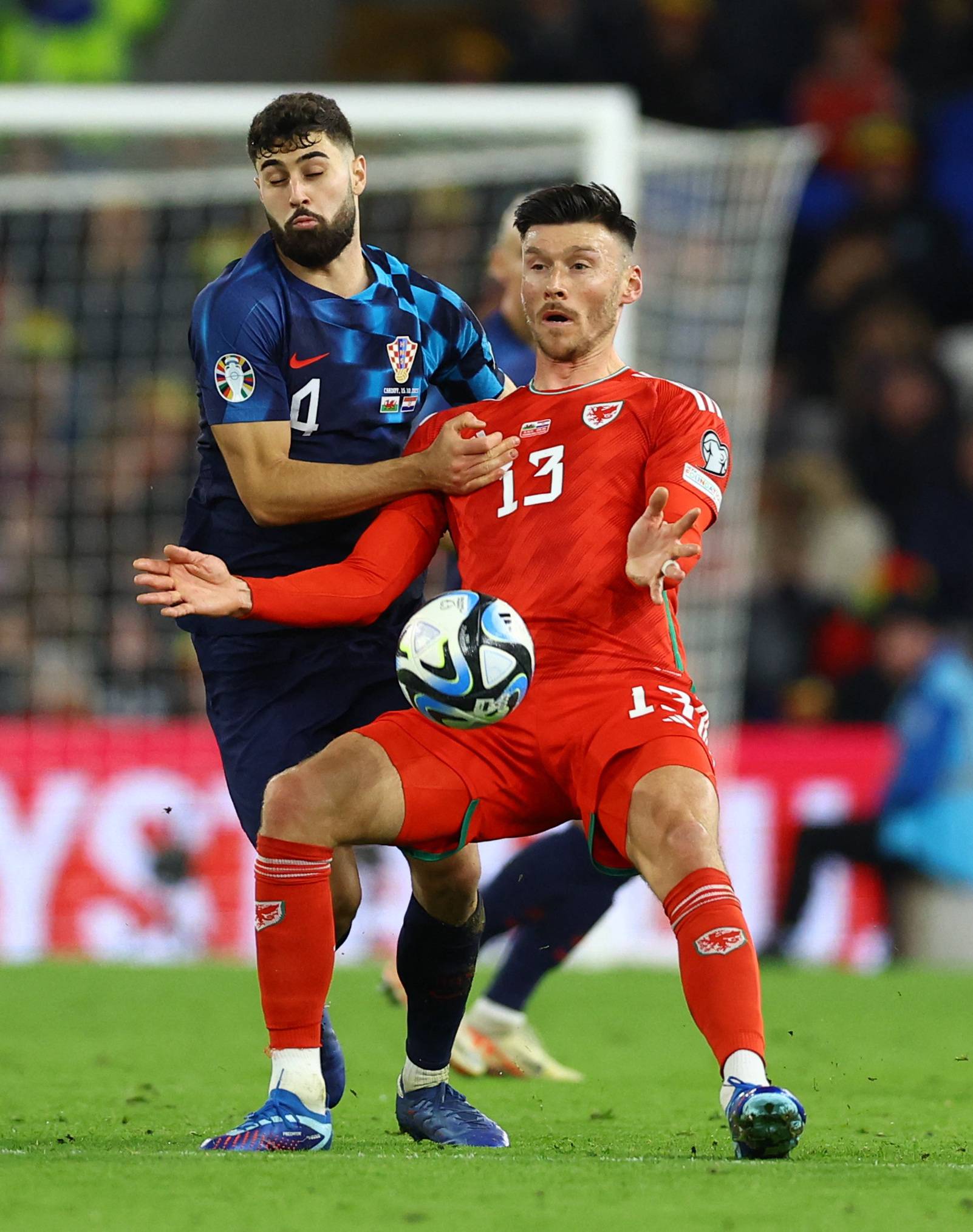 Euro 2024 Qualifier - Group D - Wales v Croatia