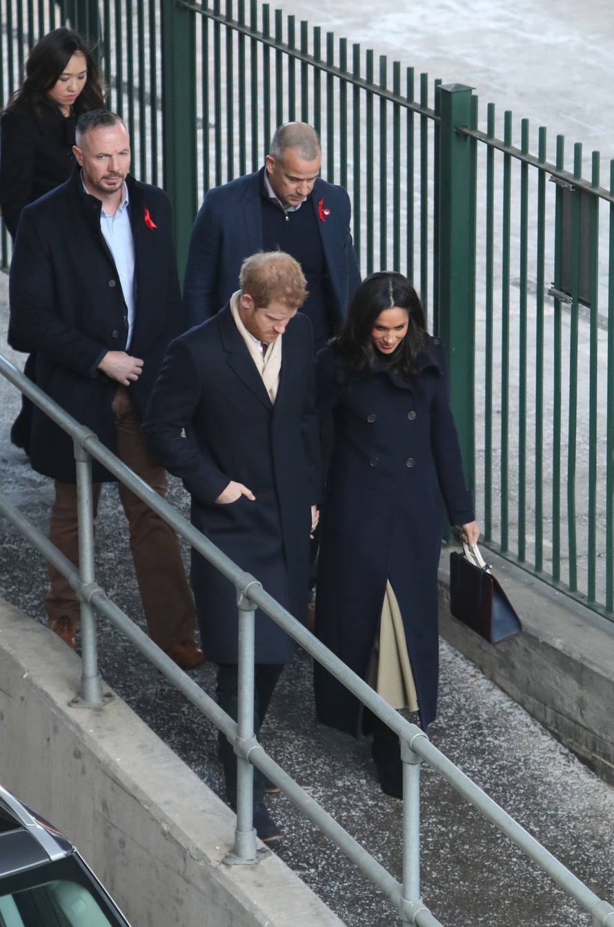 Prince Harry and Meghan Markle visit to Nottingham
