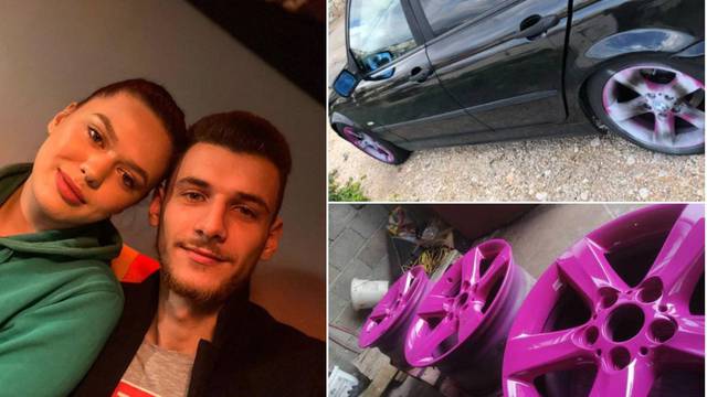 Imoćanima iz Superpara uništili roze felge na BMW-u: Zloća je to