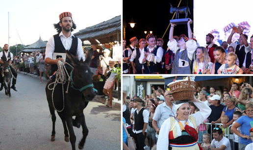 FOTO 55. tradicionalna utka tovara prošla ulicama Tribunja