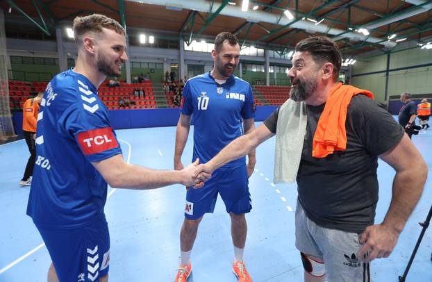 Zagreb: Glumačka postava BOK festa na treningu s RK Zagrebom