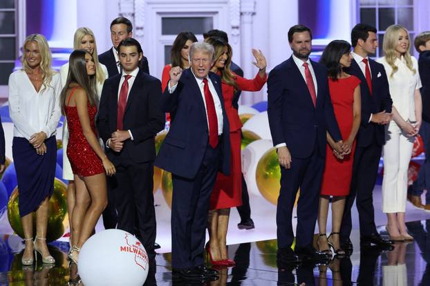 Day 4 of the Republican National Convention in Milwaukee, Wisconsin