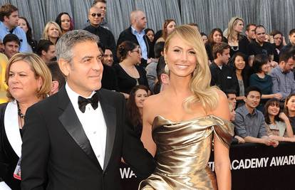 Clooney nije dobio Oscara, ali doma je odveo 'zlatnu' Stacey