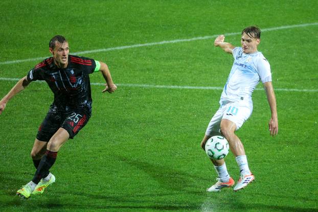 Utakmica između Rijeke i Sparte Prag u Konferencijskoj ligi prekinuta zbog kiše