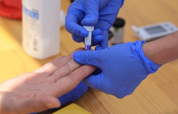 Zagreb: Obilježavanje Svjetskog dana zdravlja na Trgu bana Josipa Jelačića