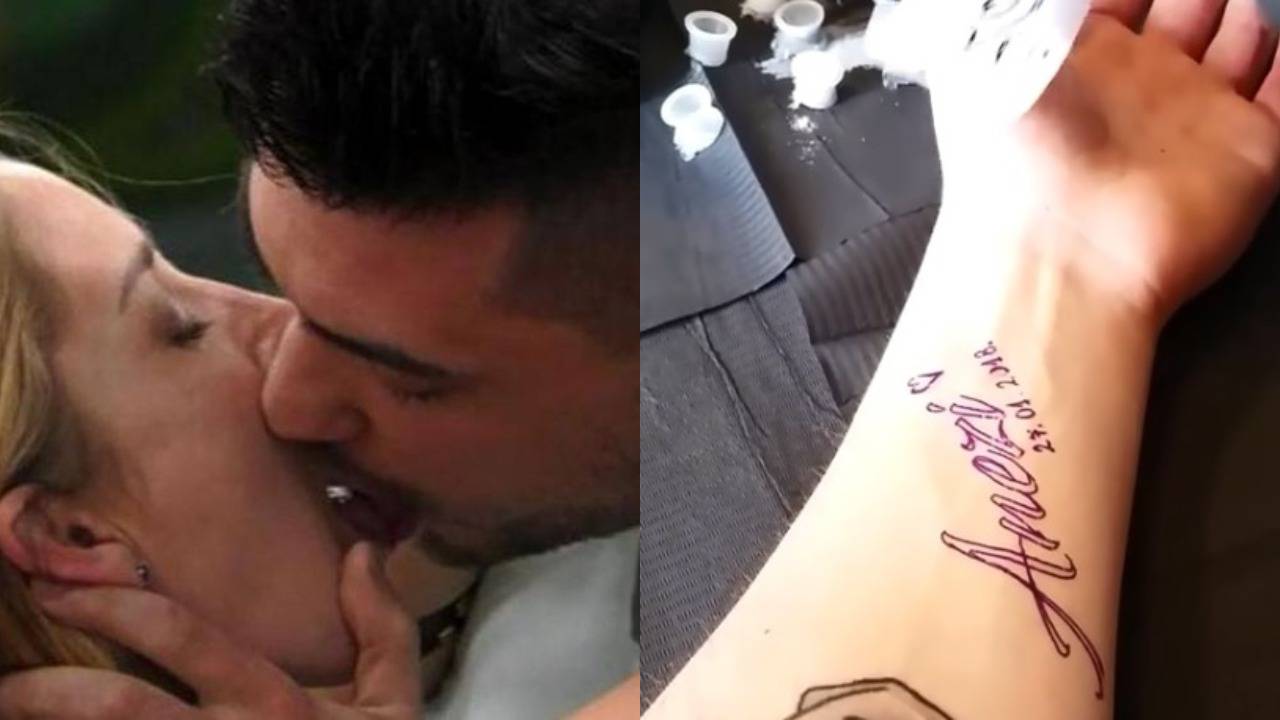BB ljubav ide 'pod kožu': Luka Rok je tetovirao Anezino ime?