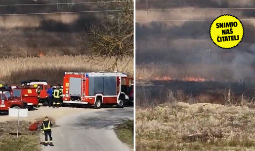 VIDEO Izbio po&zcaron;ar kraj Zeline: 'Teren je nepristupa&ccaron;an, ali je sve pod kontrolom za sada'