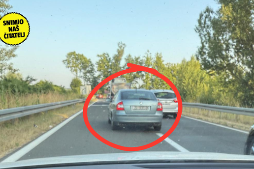 FOTO 'Baja' na ZG obilaznici blokira promet jer nema pojma o pravilima: 'Treba&nbsp;ga&nbsp;kazniti!'