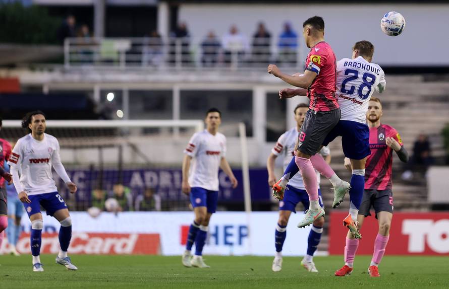 Split: HNK Hajduk i NK Lokomotiva u utakmici 29. kola Prve HNL