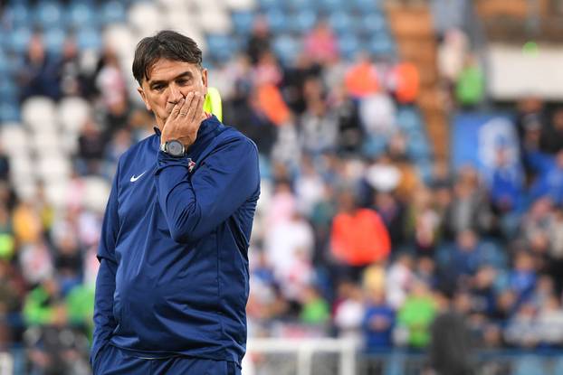 Varaždin: Trening hrvatske nogometne reprezentacije