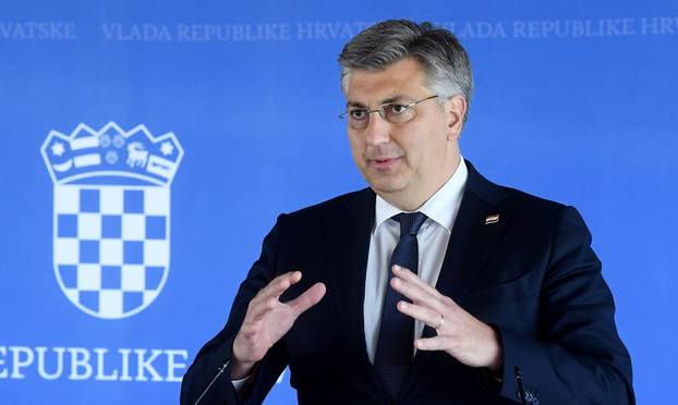 Nakon sjednice vlade izjavu je dao premijer Andrej Plenković